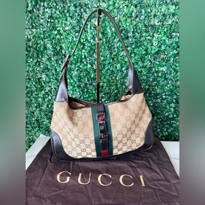 Gucci Jackie Monogram Shoulder Bag